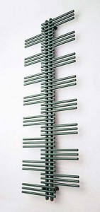 Электрический полотенцесушитель скрытый (BOX) Zehnder Yucca Plus 600х1340х40 дизайнерский хром YSE 60-130