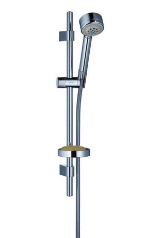 Душевой гарнитур со штангой Hansgrohe коллекция Unica Aquaclub с мыльницей хром 27310000