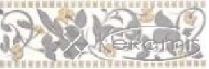 фриз Церсаніт Аура Аврора Квітка беж 8x25
