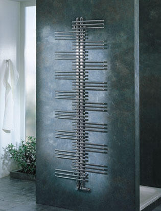 Водяной полотенцесушитель Zehnder коллекция Yucca дизайнерский 800х1340х43 хром YS 80-130