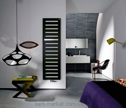 Электрический полотенцесушитель скрытый (BOX) Zehnder Metropolitan 500х1750х83 лесенка черный MEPE-180-050/ID