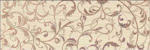 Опочно Зебрано крем орнамент фриз 45x14 9