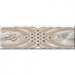 фриз Церсанит Аура Аврора бежевый 8x25