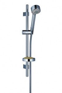 Душовий гарнітур зі штангою Hansgrohe колекція Unica Aquaclub з мильницею хром 27310000