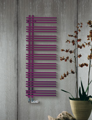 Водяний полотенцесушитель Zehnder колекція Yucca Asymmetric 478х872х47 емаль YA 50-90