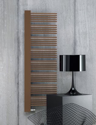 Электрический полотенцесушитель скрытый (BOX) Zehnder Yucca Plus 582х1750х60 дизайнерский цветной YPEL-150-60/RD