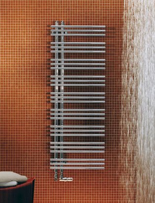 Водяний полотенцесушитель Zehnder колекція Yucca Asymmetric 578х304х47 емаль 8YA 60-130