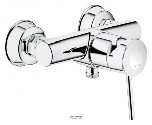 Смеситель для душа настенный однорычажный Grohe коллекция Bau Classic хром 32867000