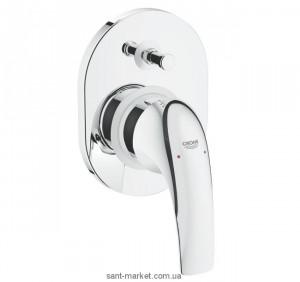 Смеситель скрытый (встраиваемый) Grohe коллекция Bau Curve хром 29043000