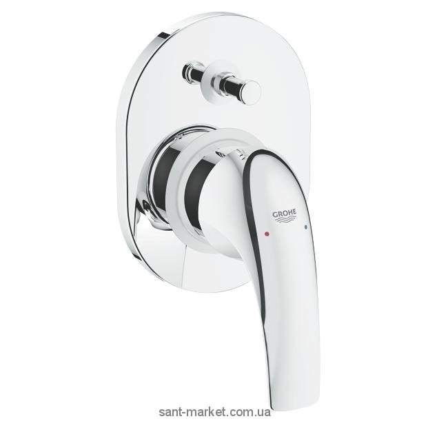 Смеситель скрытый (встраиваемый) Grohe коллекция Bau Curve хром 29043000