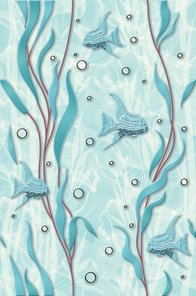 Церсаніт Аква декор зефір 3 20х30