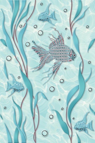 Церсанит Аква декор зефир 1 20х30