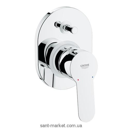 Смеситель скрытый (встраиваемый) Grohe коллекция Bau Edge хром 29039000