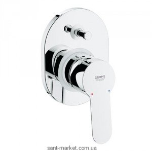 Смеситель скрытый (встраиваемый) Grohe коллекция Bau Edge хром 29039000