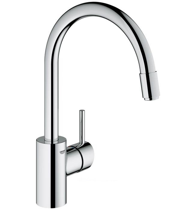 Змішувач для кухні з висувною лійкою Grohe Concetto New змішувач 32663001