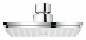 Лейка для верхнего душа с тропическим душем Grohe коллекция Euphoria Cube хром 27705000