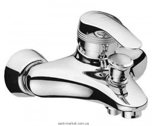 Змішувач одинважільний для ванни з коротким виливом Grohe колекція Europlus Solid хром 33365 000