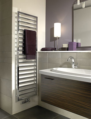 Водяний полотенцесушитель Zehnder колекція Subway драбинка 450х1549х65 хром SUB-150-045