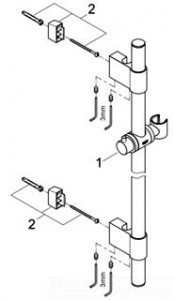 Grohe Установочный комплект для смесителя 45403000