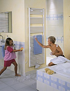 Водяний полотенцесушитель Zehnder колекція Forma драбинка 596х1761х85 білий LFC-180-060-05