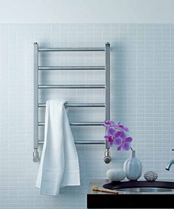 Водяной полотенцесушитель Zehnder коллекция Stalox лесенка 450х824х65 хром STX-080-045