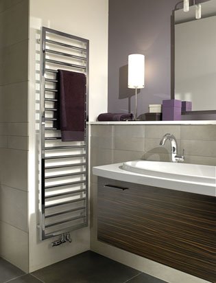 Водяной полотенцесушитель Zehnder коллекция Subway лесенка 450х1549х65 хром SUB-150-045