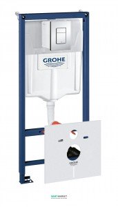 Система инсталляции для подвесного унитаза Grohe Rapid SL 4в1 50х113х14 5 38775001