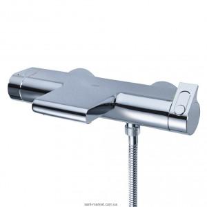 Змішувач з термостатом двухвентильний для ванни Grohe колекція Grohtherm 2000 хром 34174001