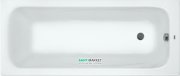 Ванна акриловая прямоугольная PoolSpa коллекция Klio 120х70 с ножками белый PWPA810ZN000000 