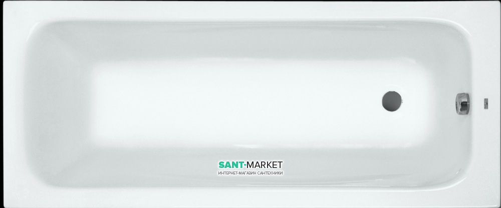 	Ванна акриловая прямоугольная PoolSpa коллекция Klio 140х70 с ножками белый PWP6410ZN000000