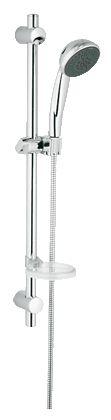 Душевой гарнитур со штангой Grohe коллекция Vitalio Trend Plus с мыльницей хром 27168000