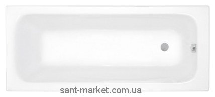 Ванна акриловая прямоугольная PoolSpa коллекция Klio 140х70 с рамой белый PWP6410ZS000000