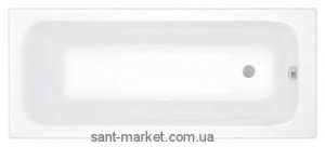 Ванна акриловая прямоугольная PoolSpa коллекция Klio 140х70 с рамой белый PWP6410ZS000000