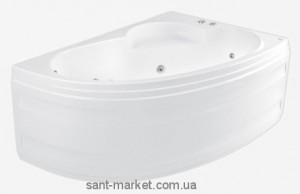 Ванна акрилова кутова PoolSpa колекція Klio Asym 163х103х61 R PWA14..ZN000000