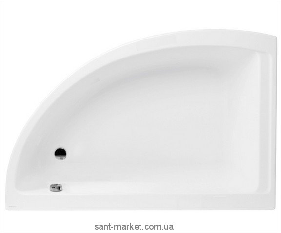 Ванна акриловая угловая PoolSpa коллекция Klio Asym 150х100х61 L PWAC2..ZN000000