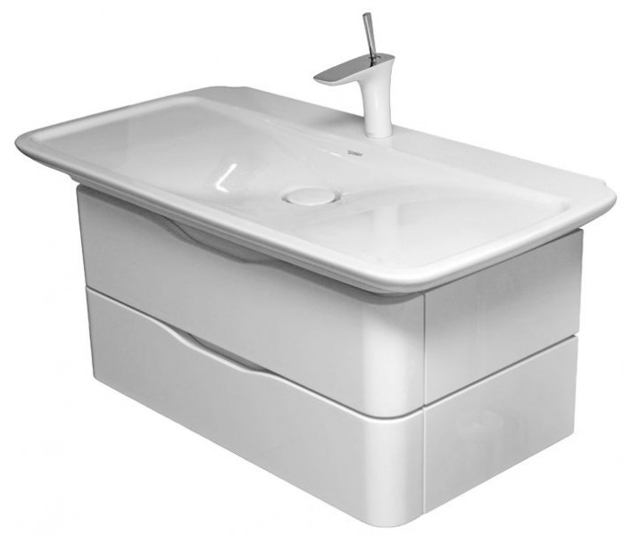 Тумба под раковину Duravit PuraVida подвесная 80х45х39.5 белый глянец 67678585