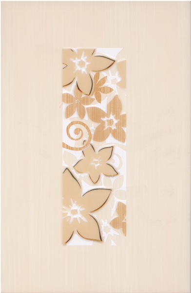 Церсанит Фиеста декор цветок бьянко 20х30