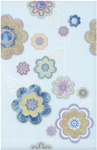 Церсанит Фиеста декор азул 20х30