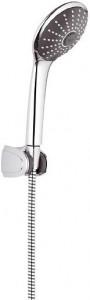 Душевой гарнитур с настенным держателем Grohe коллекция Vitalio Joy хром 27335000
