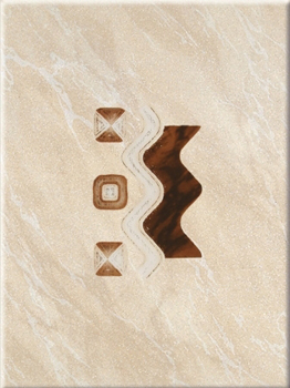 Церсаніт Дація декор Самба пісок 25х35