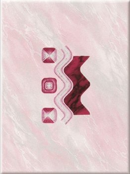 Церсанит Дация декор Самба розовая 25х35