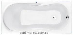 Ванна акриловая прямоугольная PoolSpa коллекция Muza 140х70 с рамой белый PWPD410ZS000000