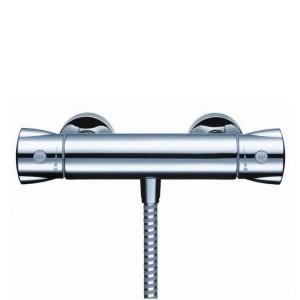 Смеситель для душа настенный двухвентильный с термостатом Hansgrohe Centostat хром 14260000
