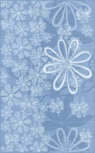 декор Церсанит Эйфория Квитка 3 25x35 Блу