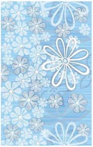 декор Церсанит Эйфория Квитка 2 25x35 блу