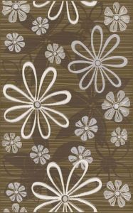 декор Церсаніт Ейфорія Квітка 1 25x35 Браун