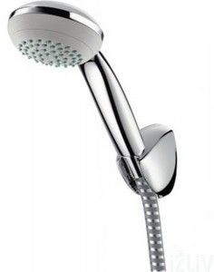 Душовий гарнітур з настінним тримачем Hansgrohe колекція Crometta 85 PorterC хром 27577000