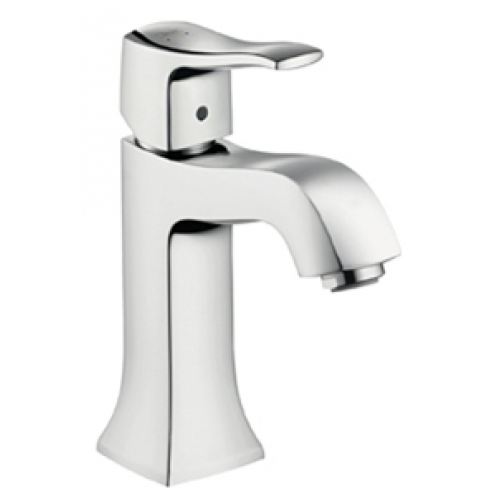 Смеситель для раковины однорычажный Hansgrohe коллекция Metris Classic сатин 31077820