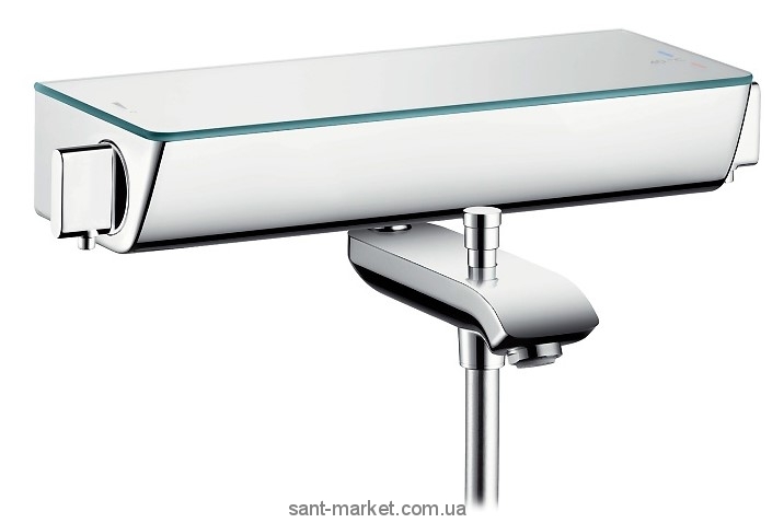 Смеситель с термостатом двухвентильный Hansgrohe коллекция Ecostat Select хром 13141000