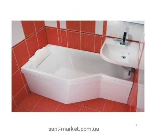 Ванна акриловая асимметричная Ravak Be happy 160х75х61 L C131000000